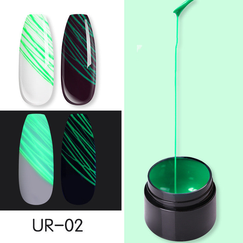 Manicure Luminous Nail Art Spider Nail Gel UV Nail Polish Manicure Luminous Nail Art Spider Nail Gel UV Nail Polish